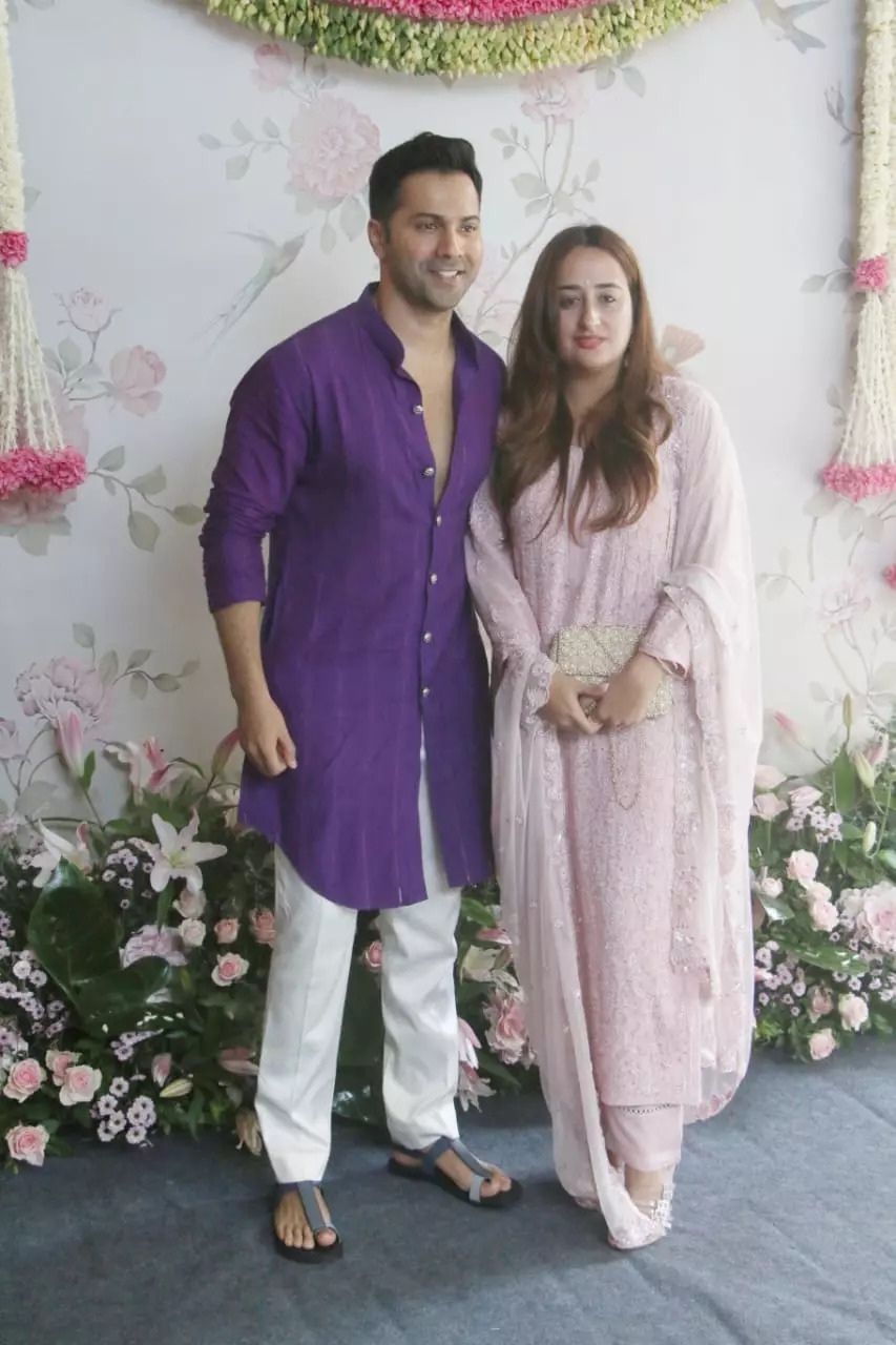 Varun Dhawan and Natasha Dalal