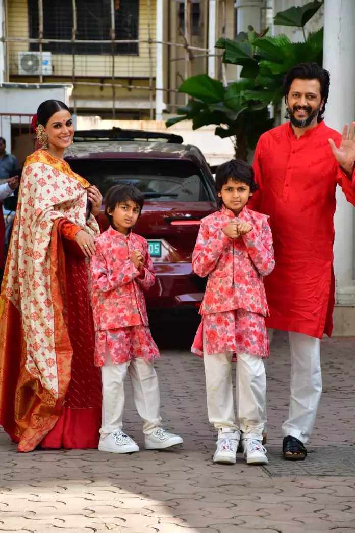 Riteish Deshmukh and Genelia Deshmukh