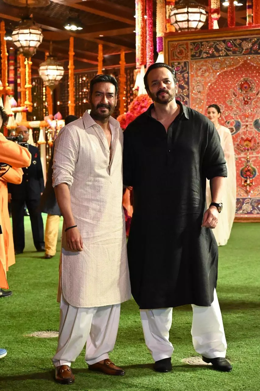 Rohit Shetty and Ajay Devgn