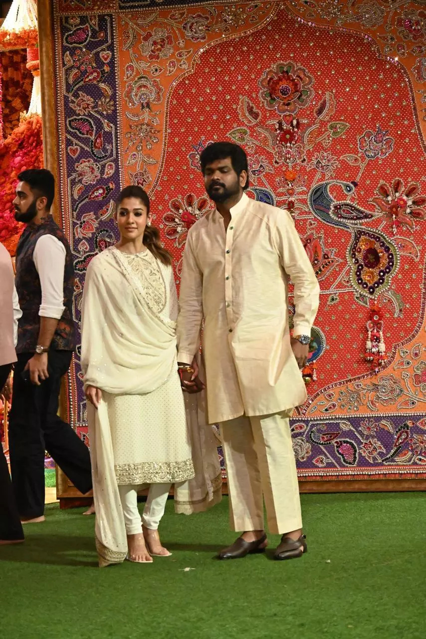 Nayanthara with husband Vignesh Shivan