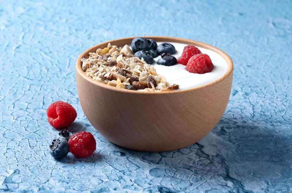 Healthy oats with yoghurt and berries Pic Credit Freepik