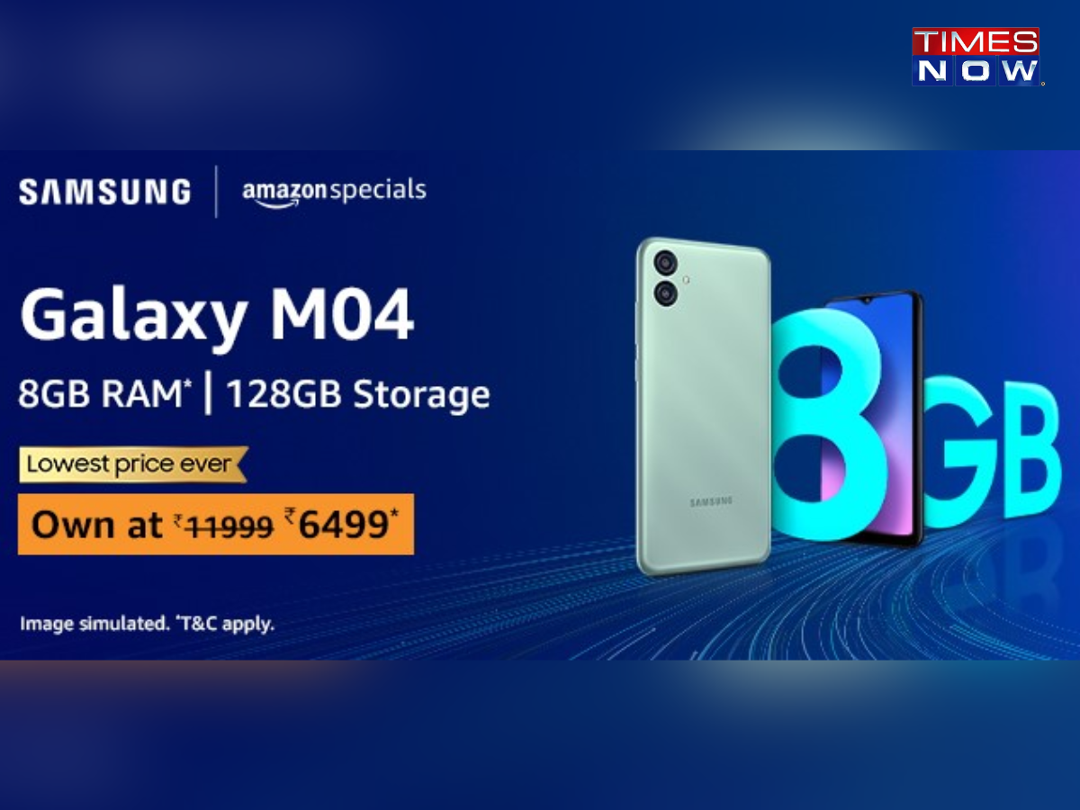 samsung galaxy m04 price flipkart