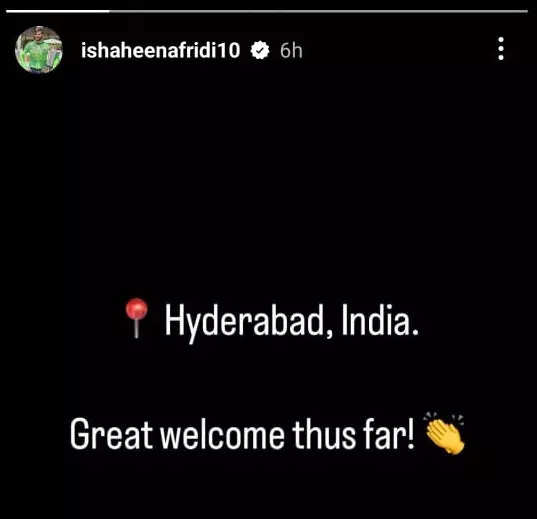 Shaheen Shah Afridis Four Word Instagram Post After Pakistan Teams