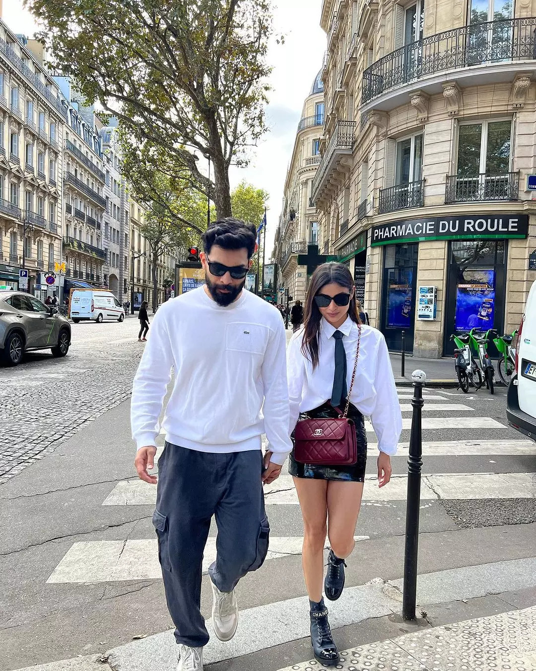 Mouni Roy And Suraj Hold Hands As They Take A Walk