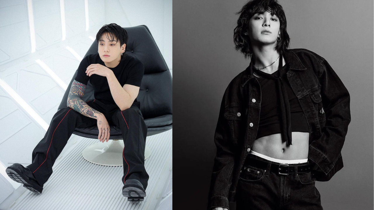 BTS Jungkook's love for black outfits