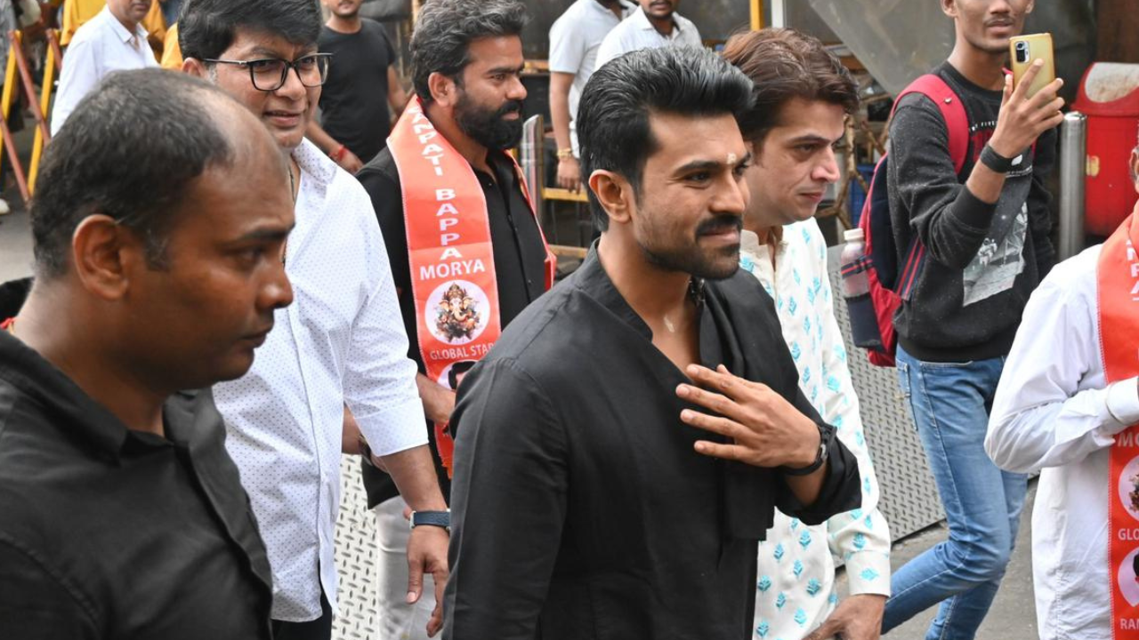 ZoomIn Ranbir Kapoor Steps Out With Raha Ram Charan Visits Siddhivinayak And More