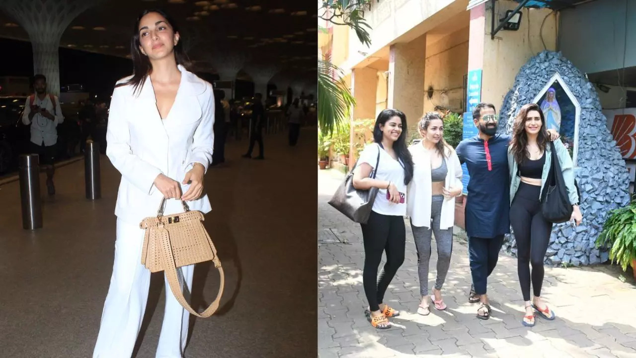 ZoomIn Kiara Advani Malaika Arora And More Celebs Step Out In Style