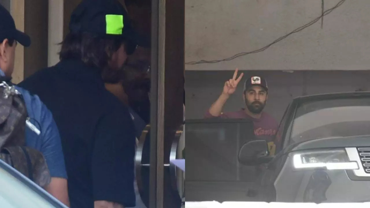 ZoomIn Shah Rukh Khan Ranbir Kapoor And More Celebs Spotted Out And About 