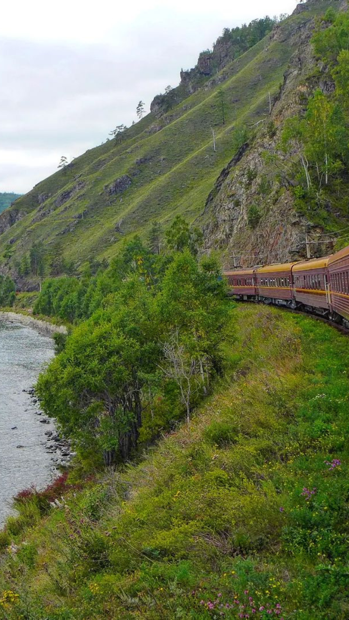 Moscow to Vladivostok Trans-Siberian Railway