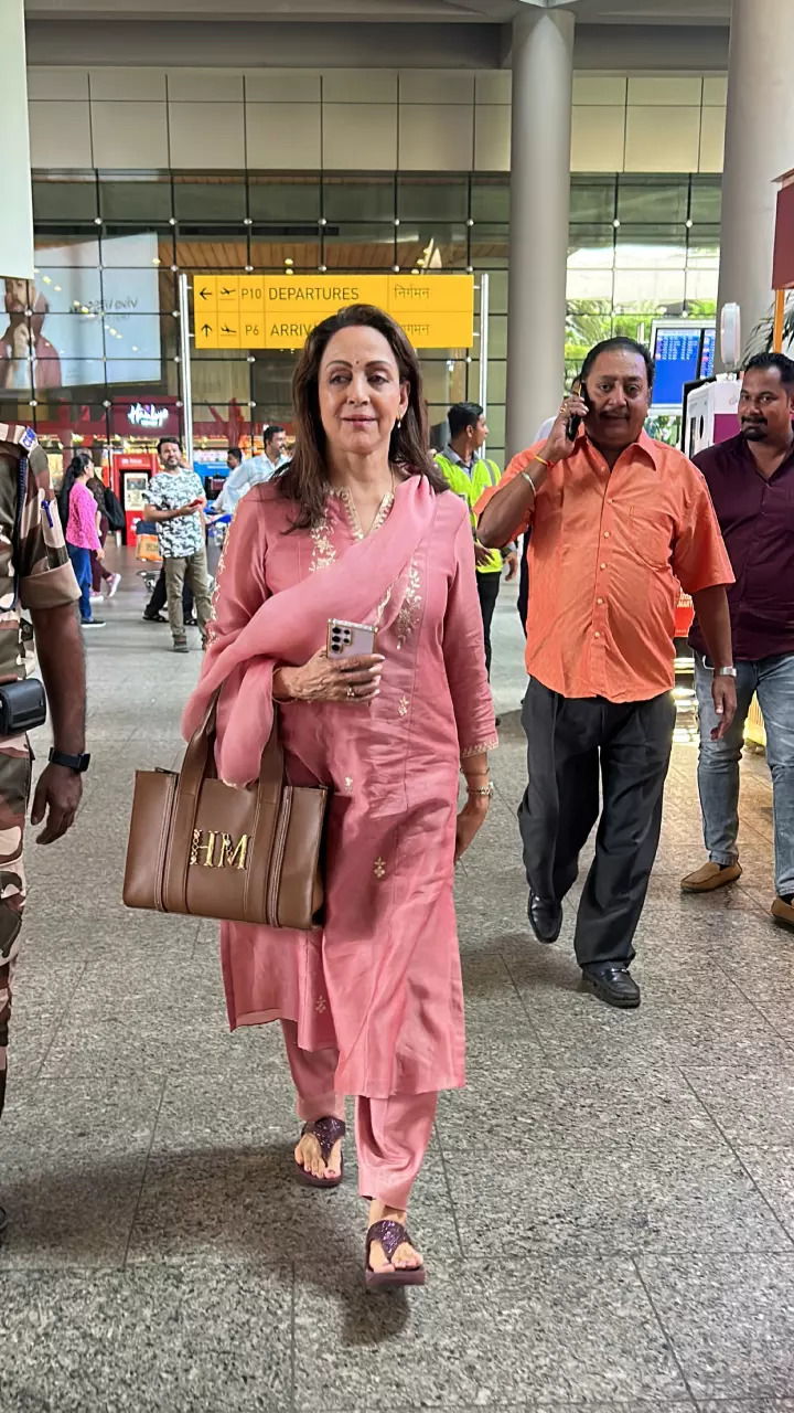 Hema Malini Back In Mumbai