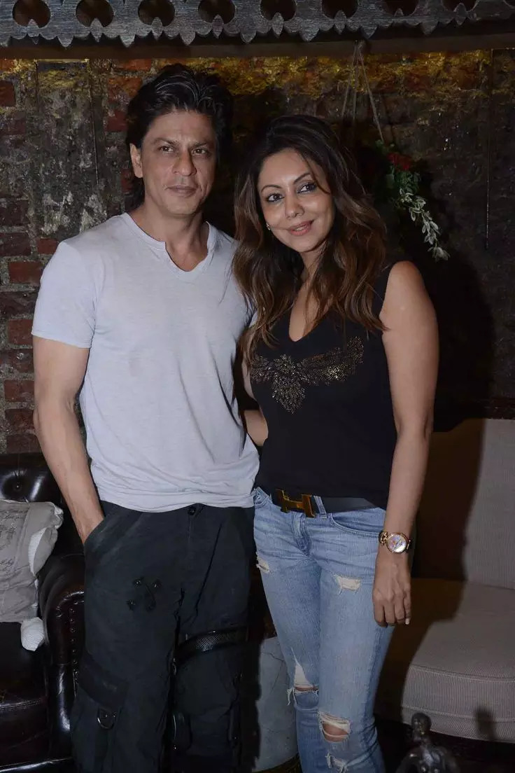 Shahrukh Khan and Gauri Khan