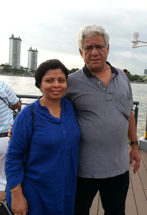 Om Puri and Nandita Puri