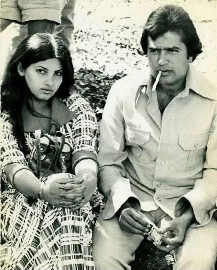 Rajesh Khanna and Dimple Kapadia