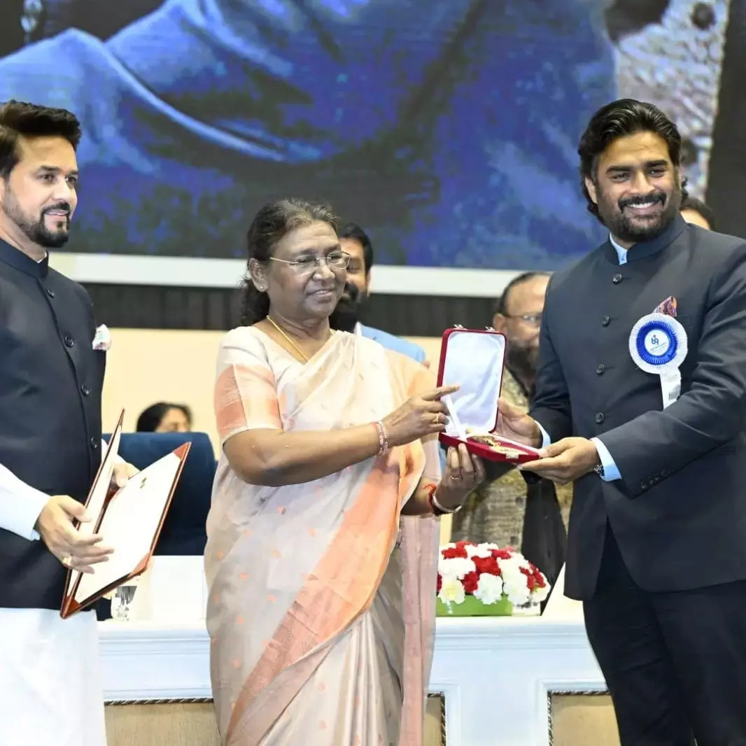 R Madhavan Receives Best Feature Film Award For Rocketry