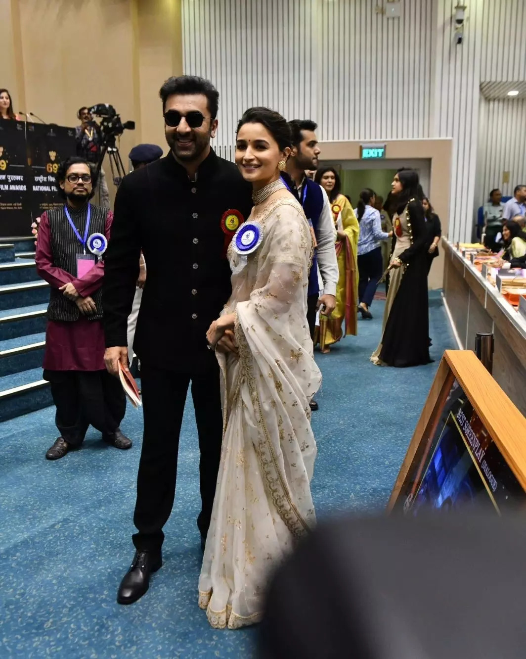 Ranbir and Alia At The Event