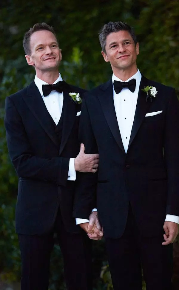 Neil Patrick Harris and David Burtka