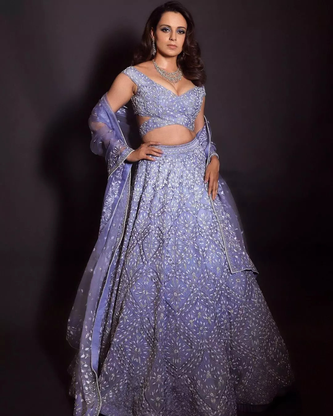 Kanganas Whimsical Lehenga