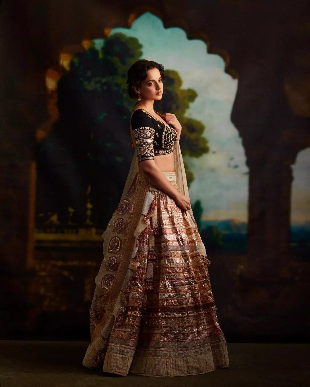 Lehenga Love Kanganas Regal Aura