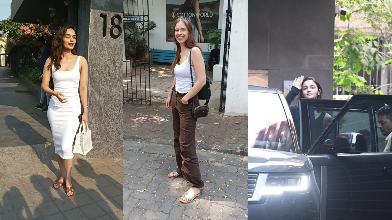 ZoomIn From Suhana Khan To Kalki Koechlin Manushi Chhillar And More These Celebs Were Captured By The Paps Today