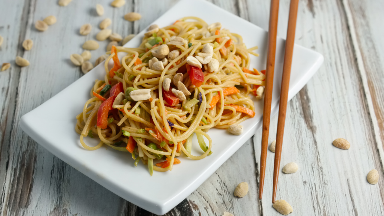 Cold Peanut Noodles