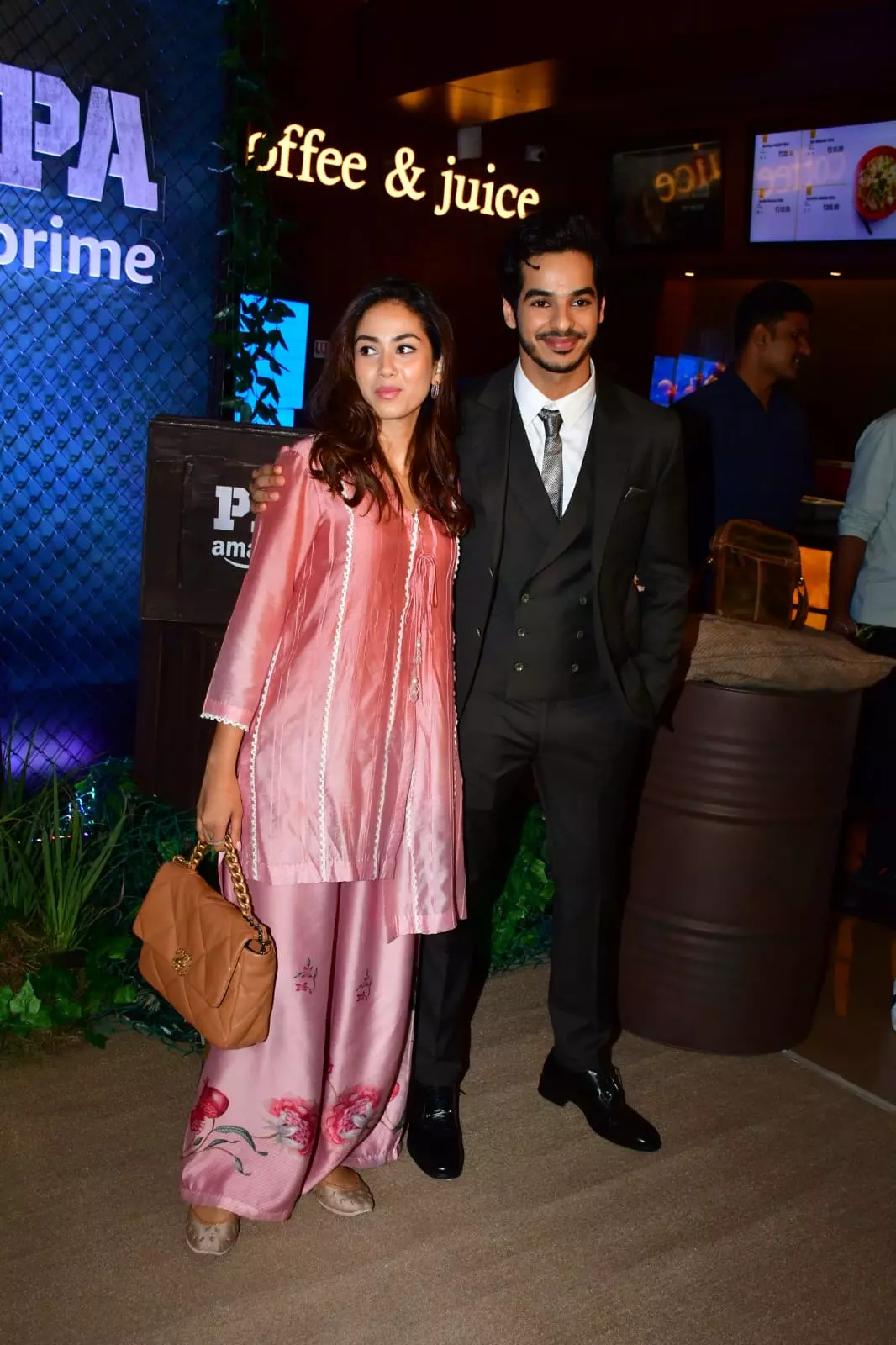 Ishaan Khatter and Mira Rajput