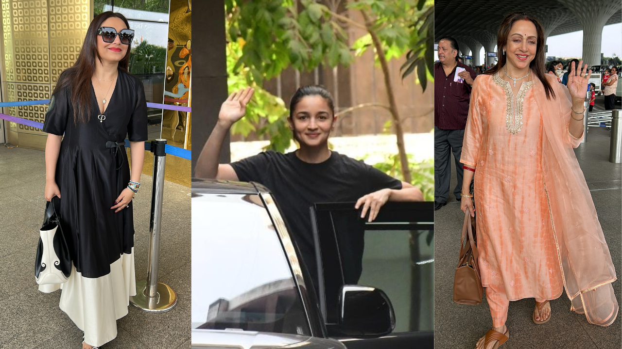 ZoomIn Alia Bhatt Rani Mukerji And Others Papped In The City