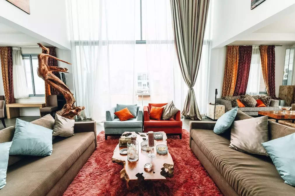 Adorn your house with traditional curtains and statues to add an ethnic touch to your modern decor Pic Credit Pexels