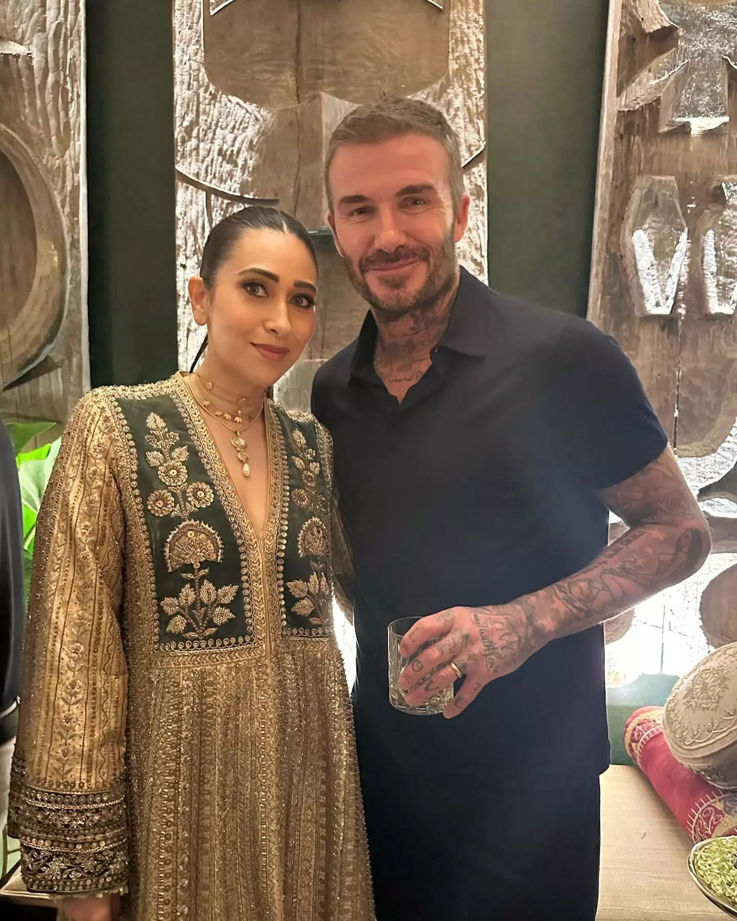 Karisma Kapoor With David