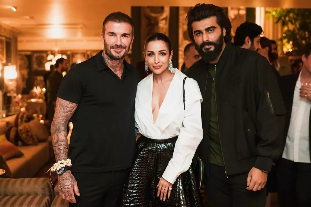 Malaika Arora  Arjun With David