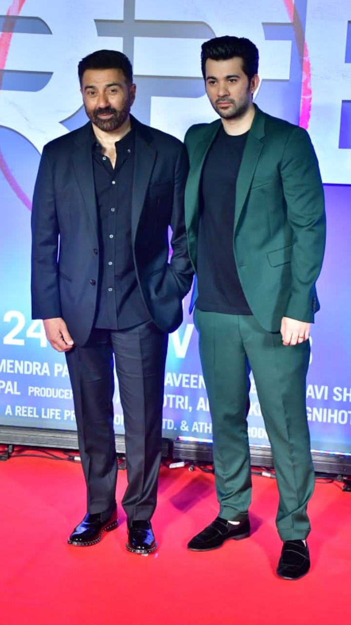 Sunny Deol And Karan Deol