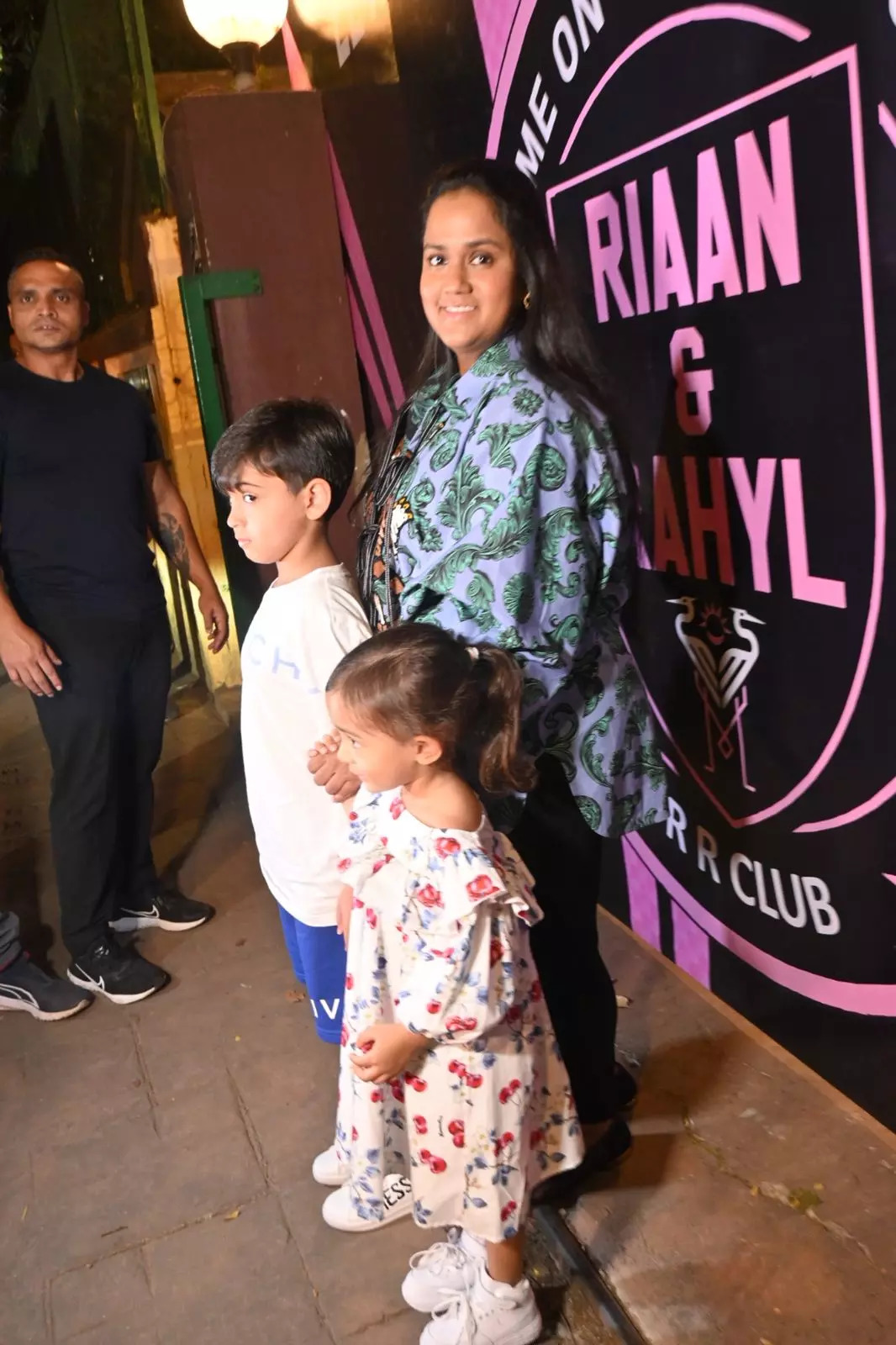 Salman Khans sister Arpita with kids