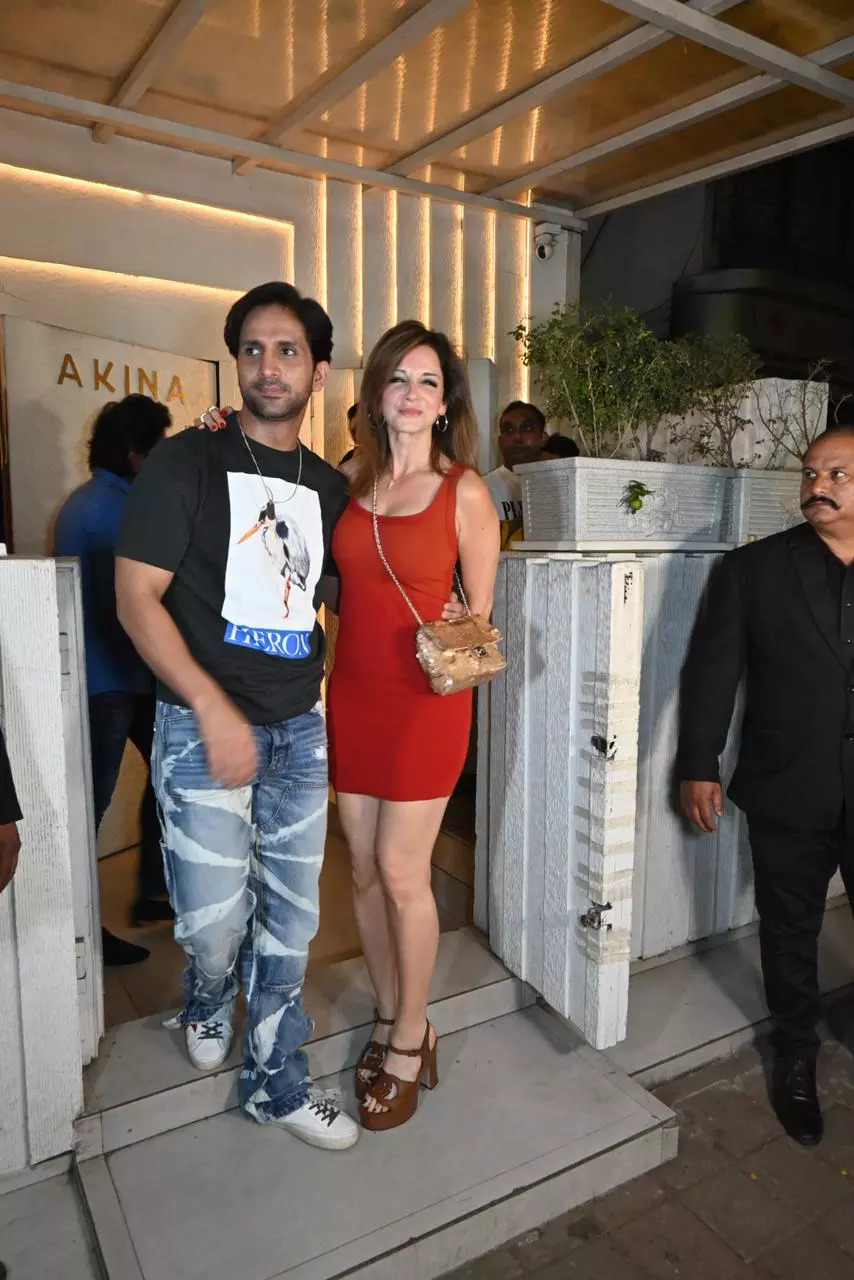 Sussanne Khan and Arsalan Goni