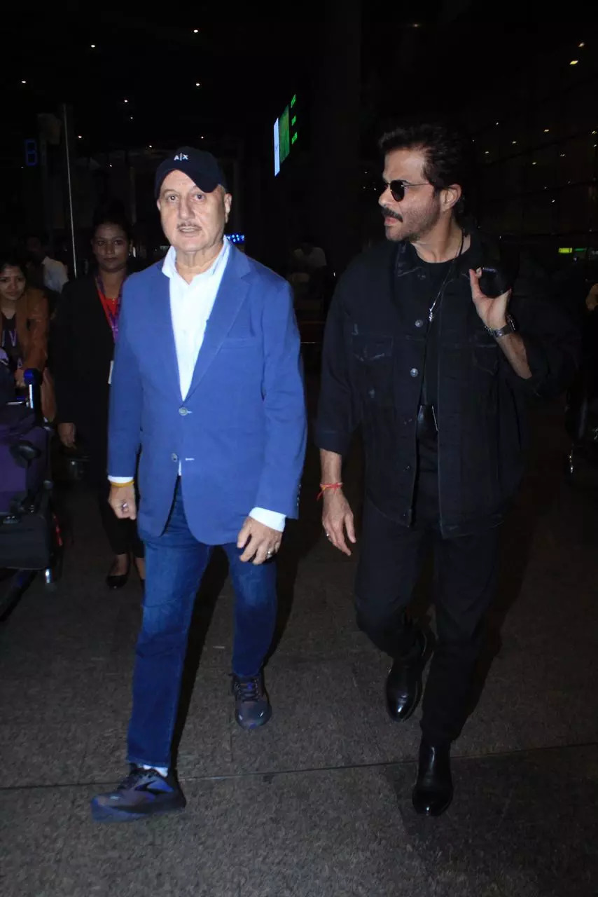 Anil Kapoor and Anupam Kher