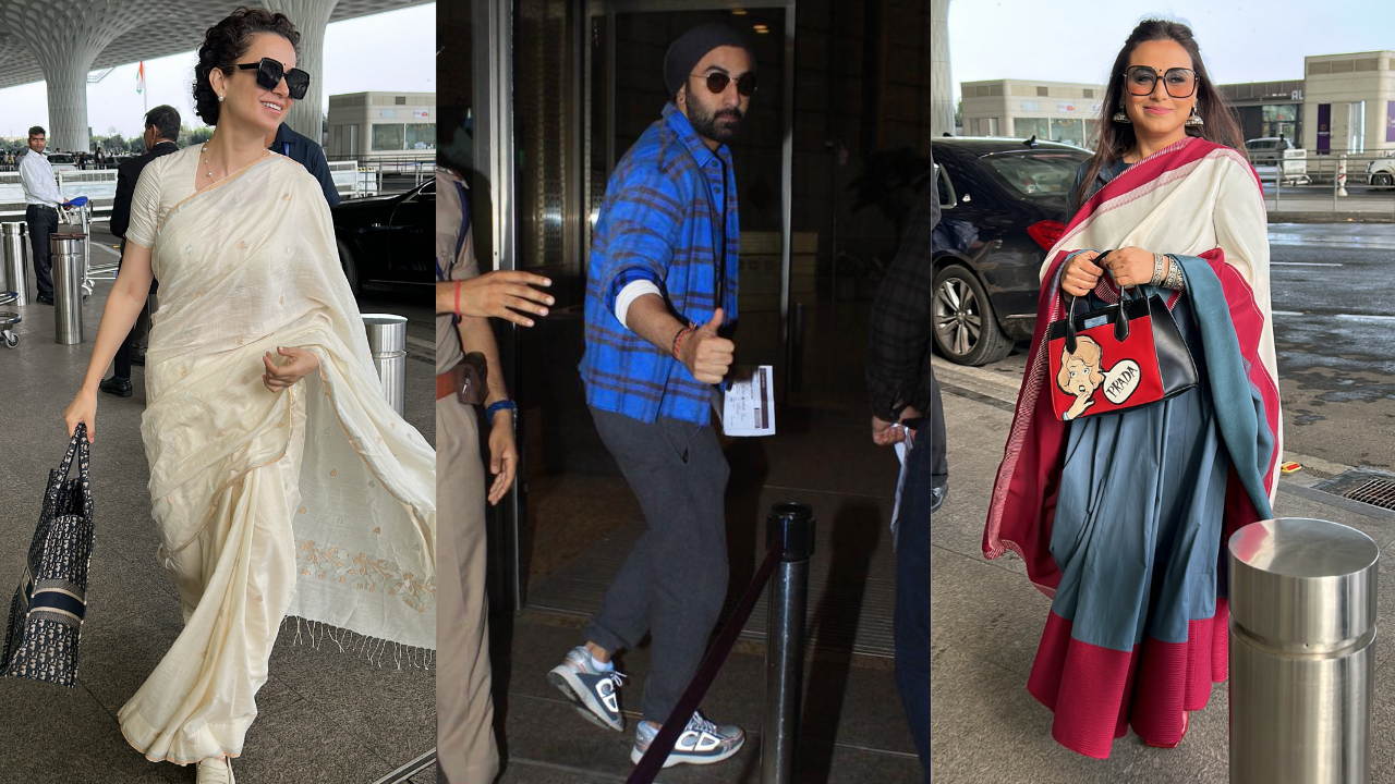 ZoomIn Rani Mukerji Kangana Ranaut Ranbir Kapoor And More Celebs Papped By The Shutterbugs