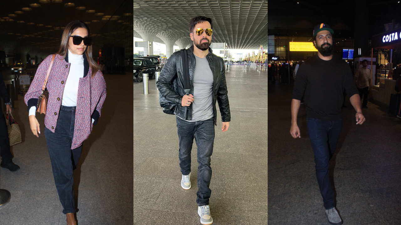 ZoomIn Deepika Padukone Vicky Kaushal Emraan Hashmi And Other Celebs Get Caught By The Paparazzi