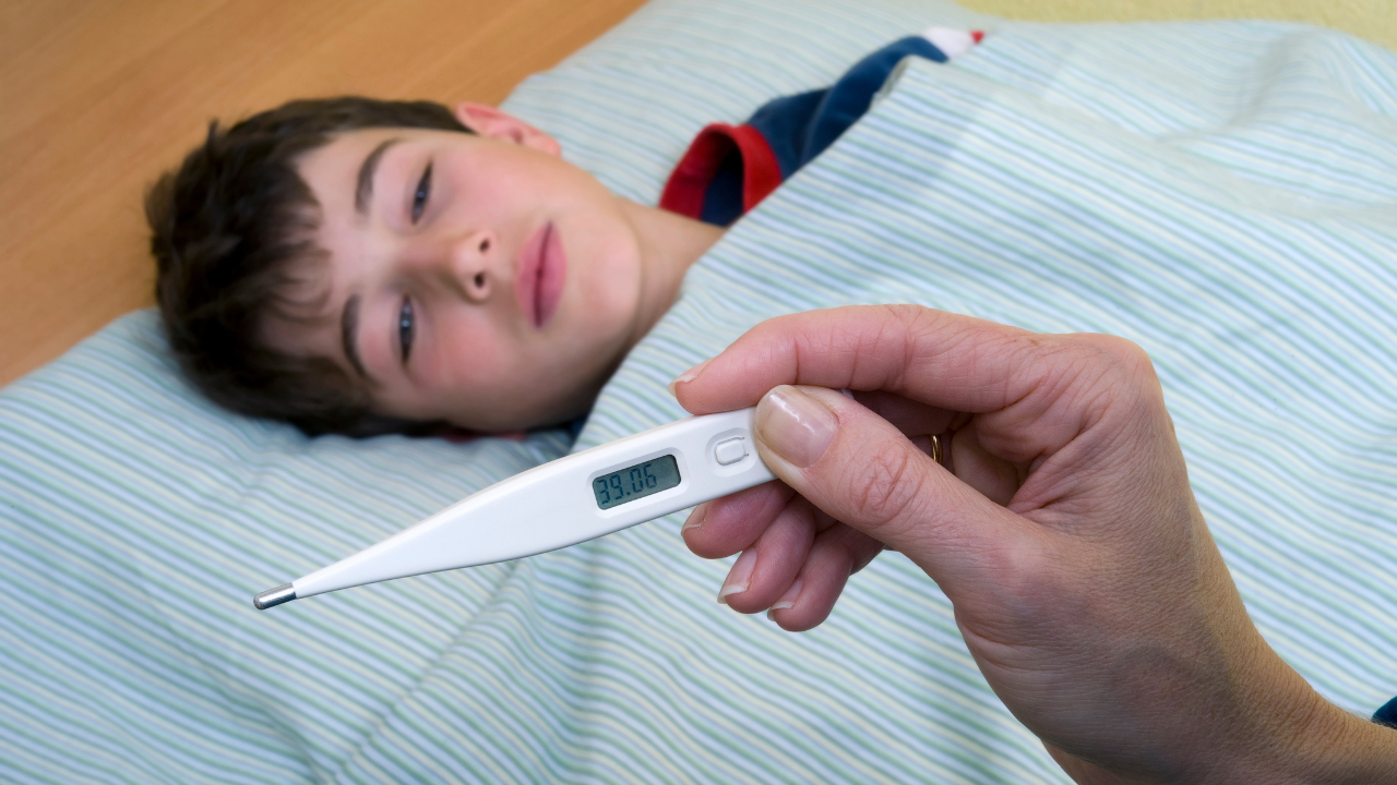 Sleep vs. Medicine Best Approach for Child's Fever Care Toddler