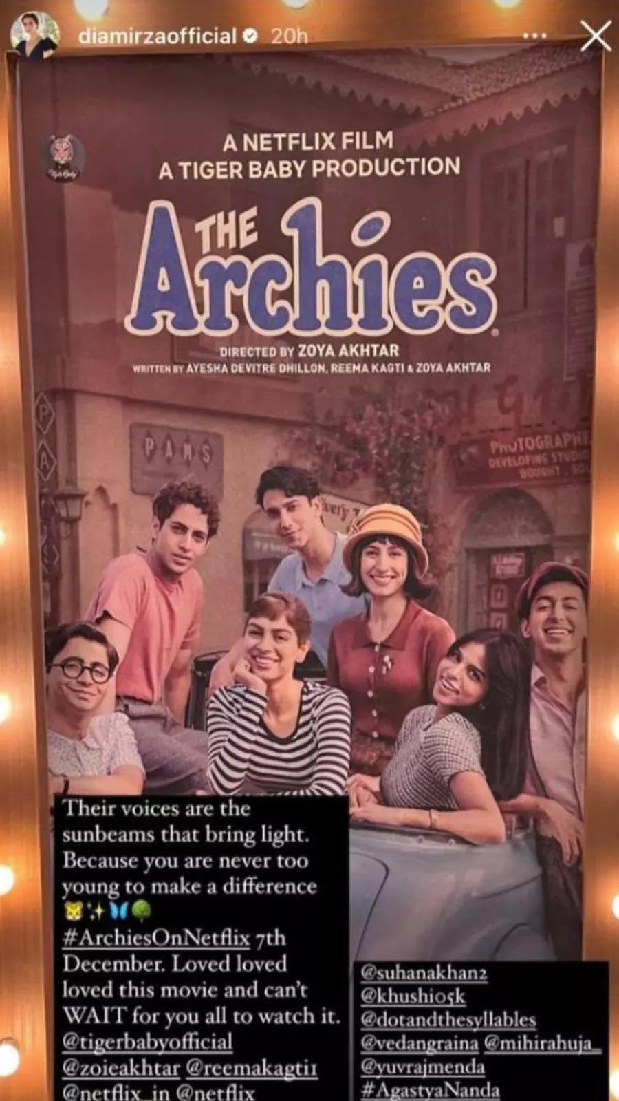 The Archies Celeb Review: Katrina Kaif, Karan Johar, Janhvi Kapoor And ...