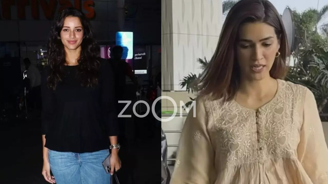 ZoomIn National Crush Tripti Dimri Kriti Sanon Boman Irani SPOTTED