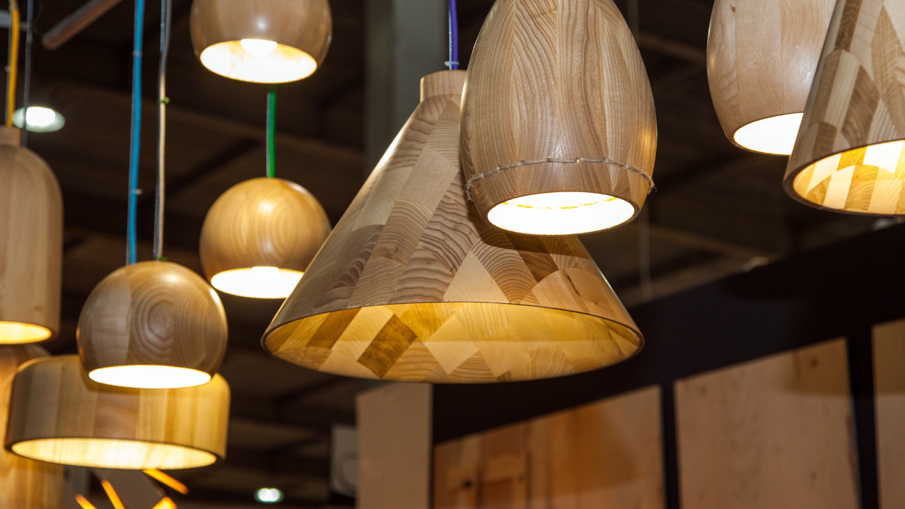 Wooden lighting not only rustic charm to the ceiling but to the entire house as well Pic Credit Canva