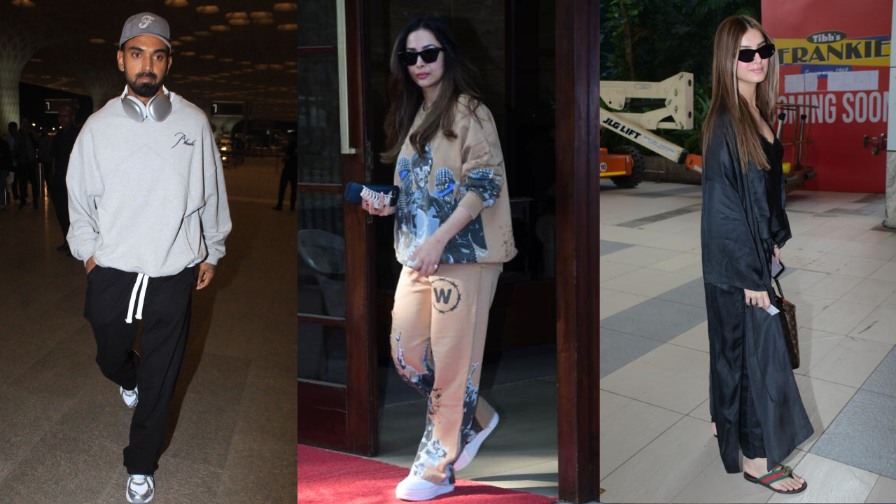 ZoomIn KL Rahul Malaika Arora Tara Sutaria And More Celebs Spotted Out And About In The City Today