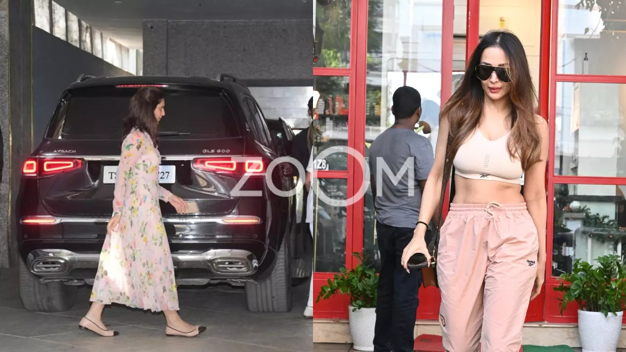 ZoomIn Ram Charan Upasana Konidela With Daughter Klin Malaika And Other Celebs SPOTTED