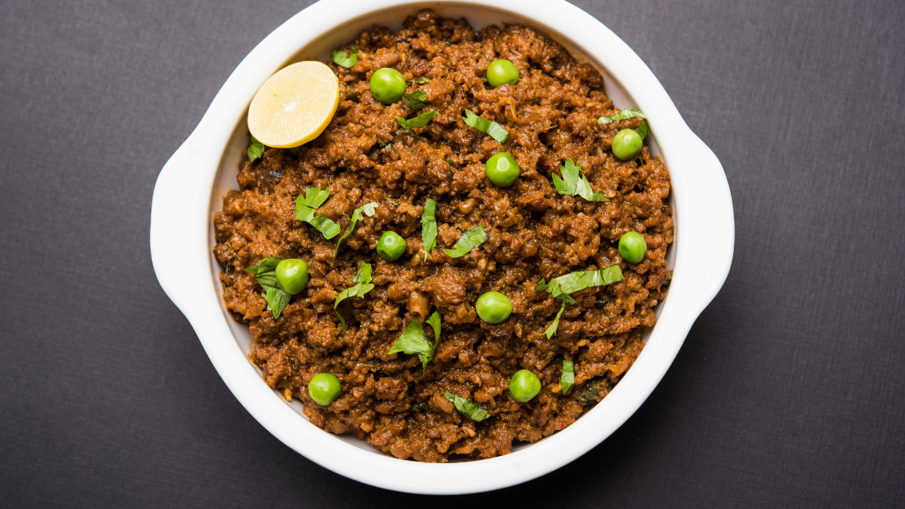 Kheema with Coconut Curry