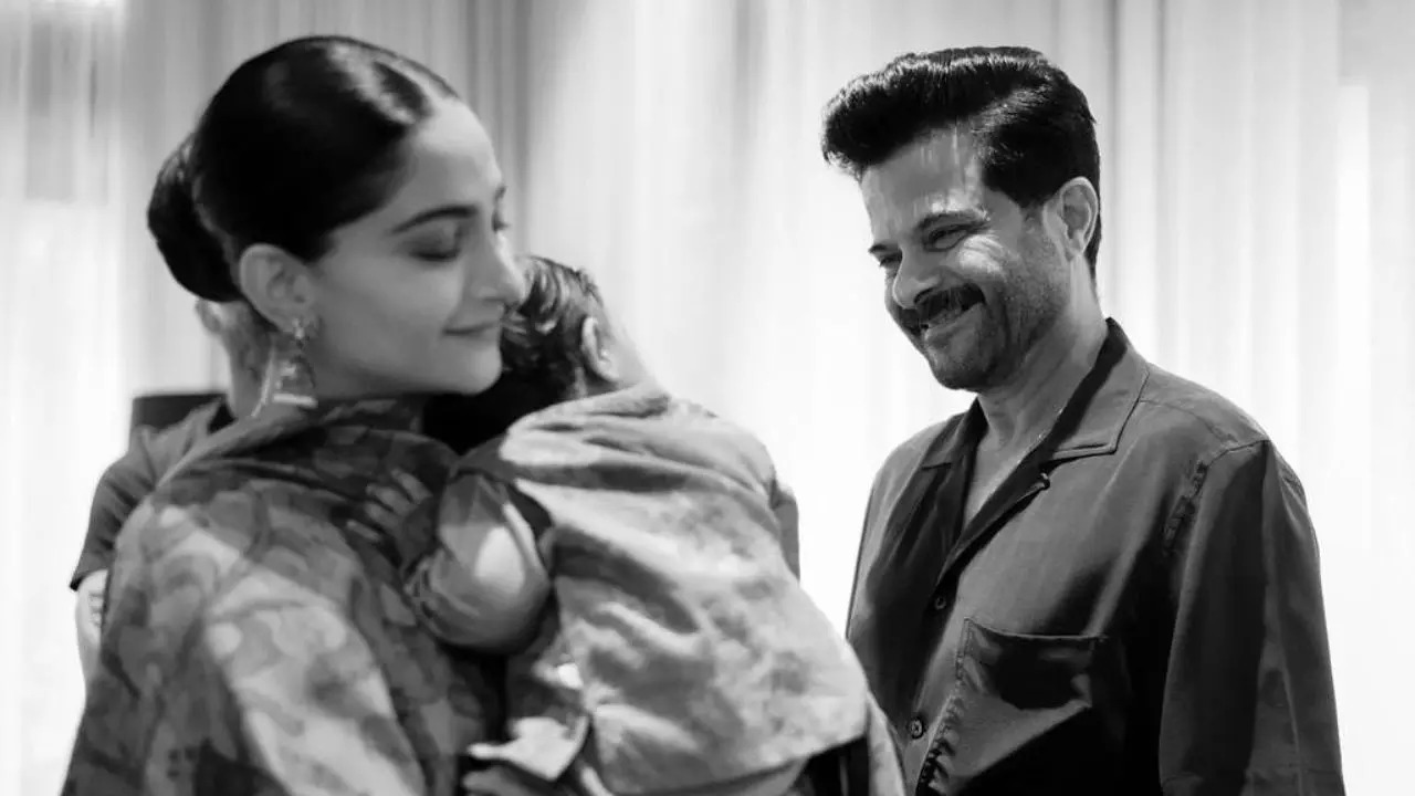 Anil Kapoor and Sonam Kapoor Ahuja