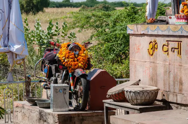 Om Banna or Bullet Banna Temple Pali Rajasthan