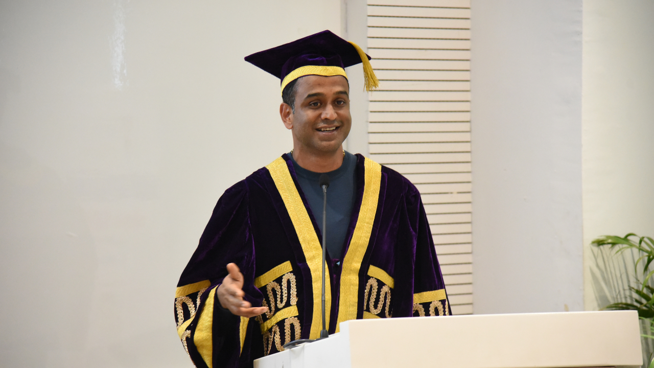 Zerodha: Zerodha CEO Nithin Kamath Awarded With Honoris Causa Degree At ...