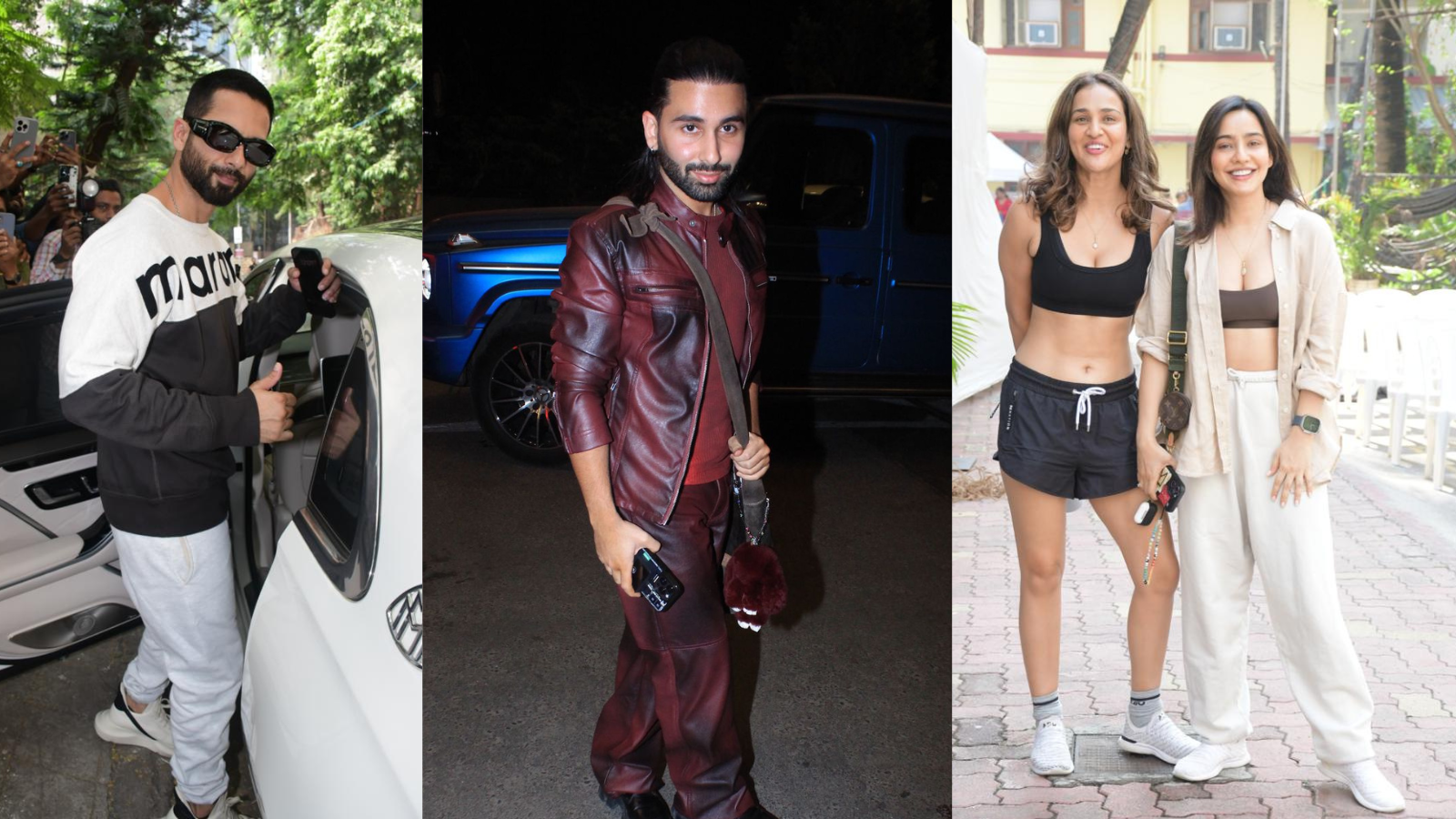 ZoomIn Shahid Kapoor Orry Neha Sharma And More Celebs Step Out In Style