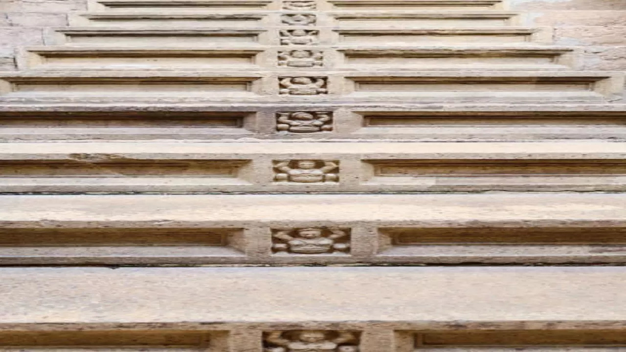 Steps of the temple