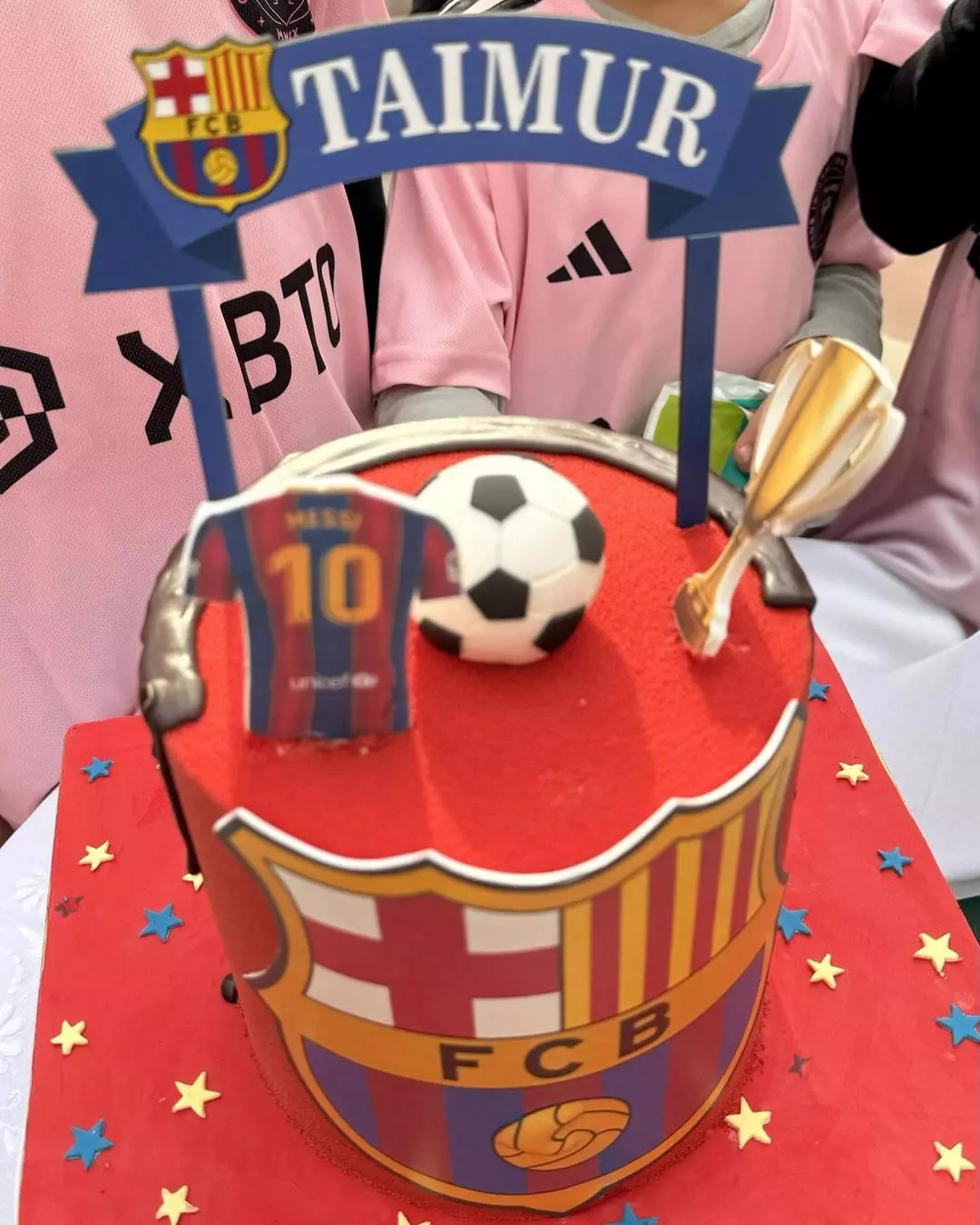 Football Themed Cake