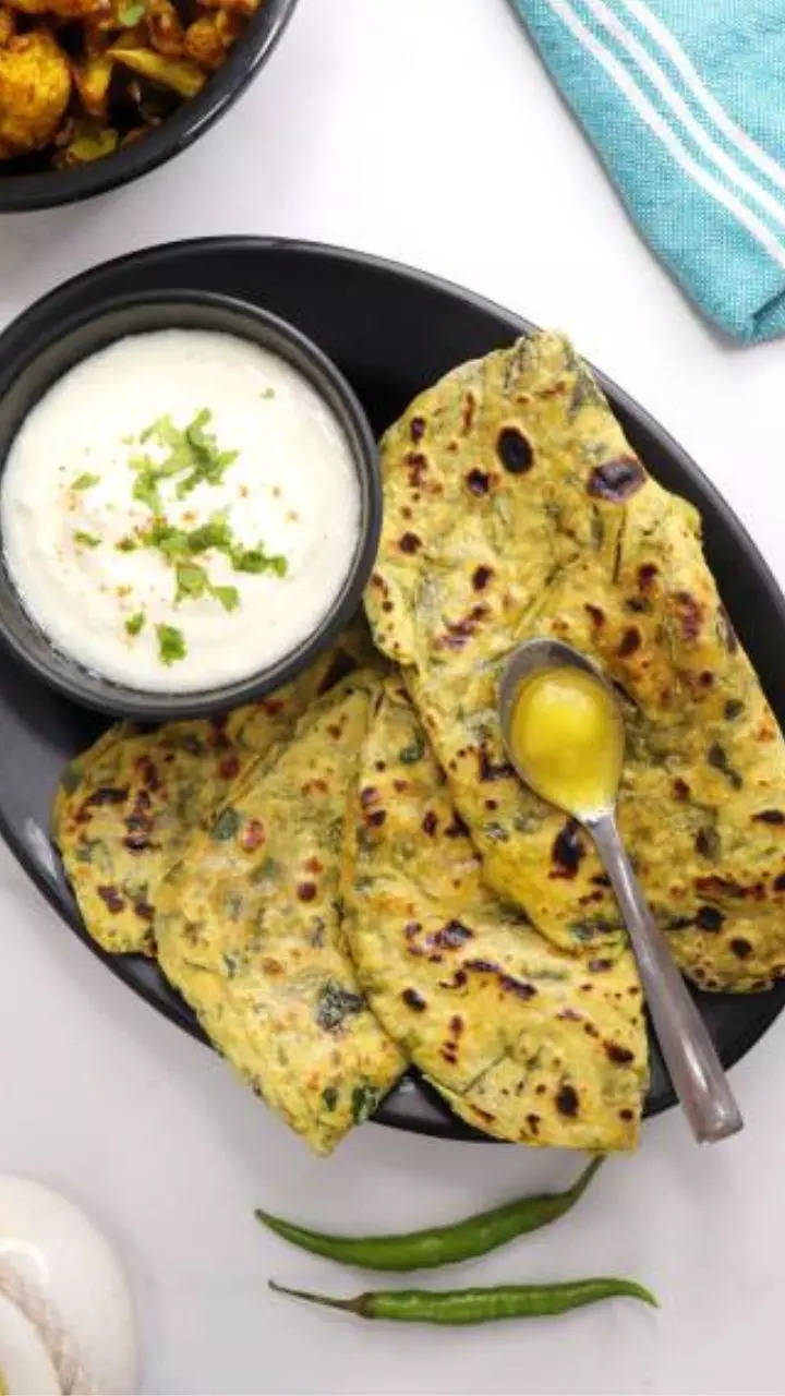 Methi parantha  