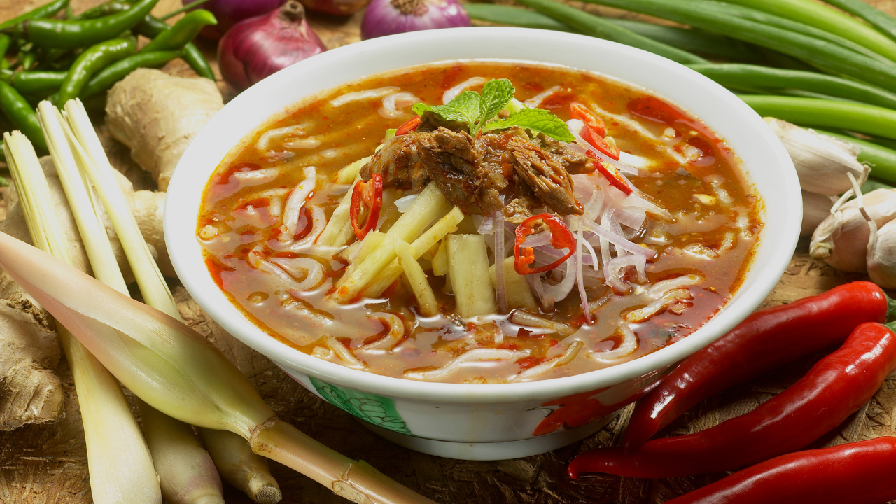 Laksa from Assam